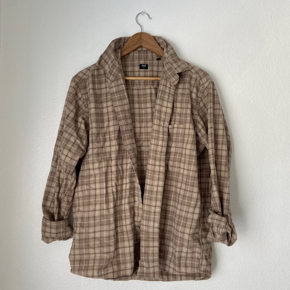 Uniqlo cotton button up